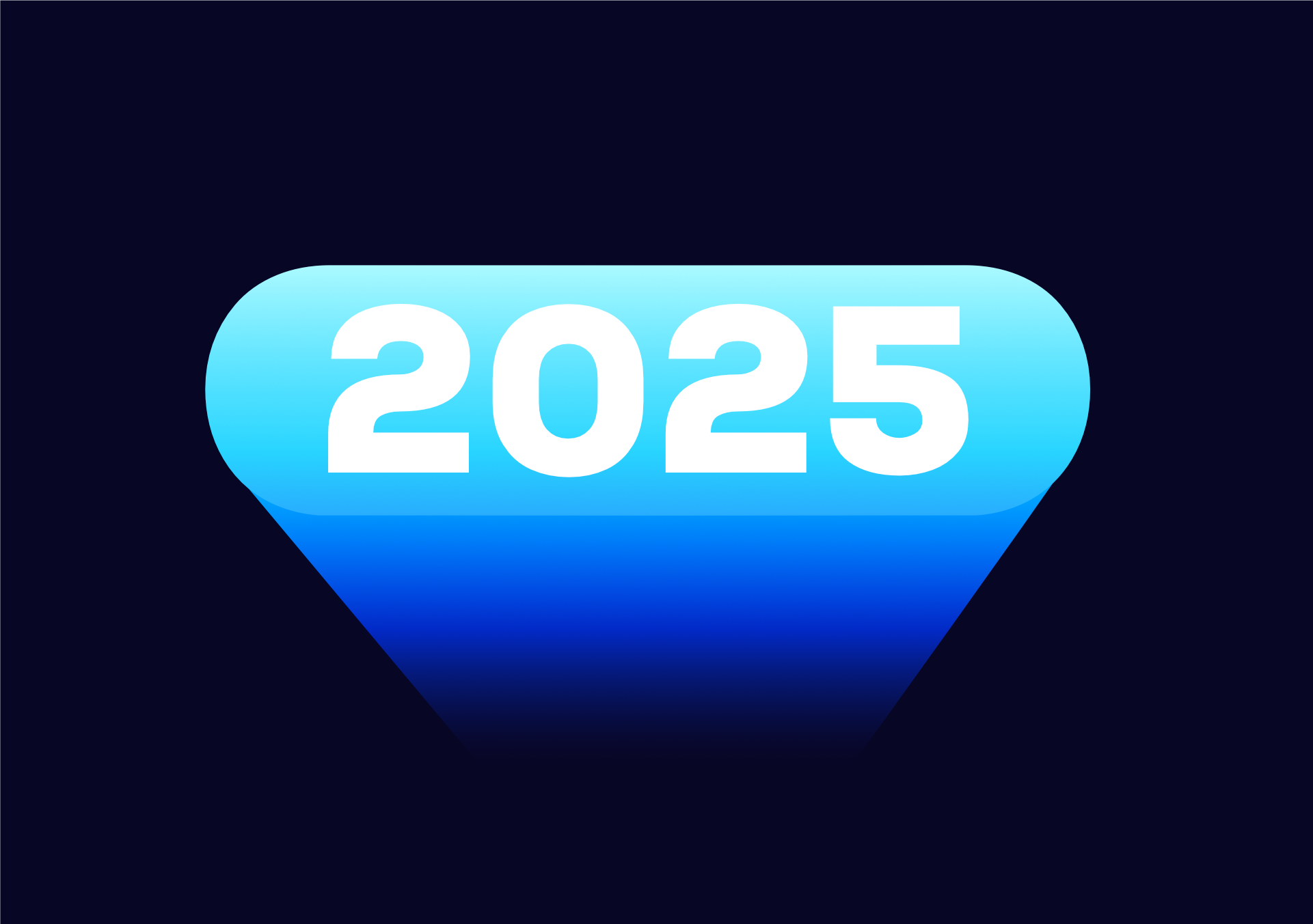 the year 2025 stylised like the ta's hangout wrapped logo